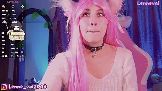 Lenneval1 online show from November 9, 2025, 3:10 am