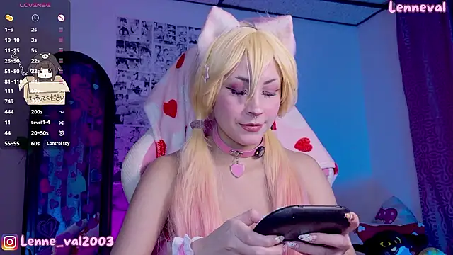 Lenneval1 online show from February 24, 2026, 4:24 am