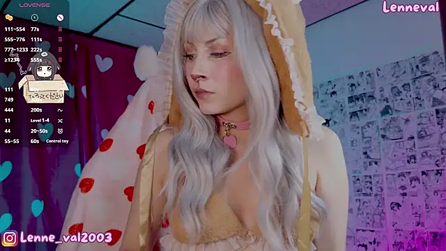 Lenneval1 online show from April 3, 2026, 4:08 am