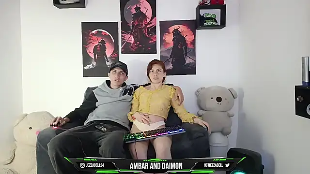 Snapshot of Ambar_and_daimon_ chatting on February 2, 2025, 9:18 am Ambar and daimon online show from February 2, 2025, 9:18 am