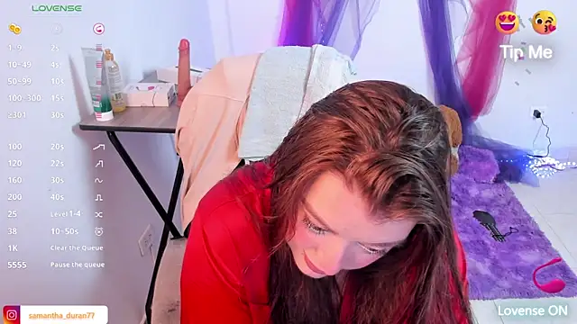 Snapshot of Queensamantha777 chatting on February 5, 2026, 10:49 pm Queensamantha777 online show from February 5, 2026, 10:49 pm