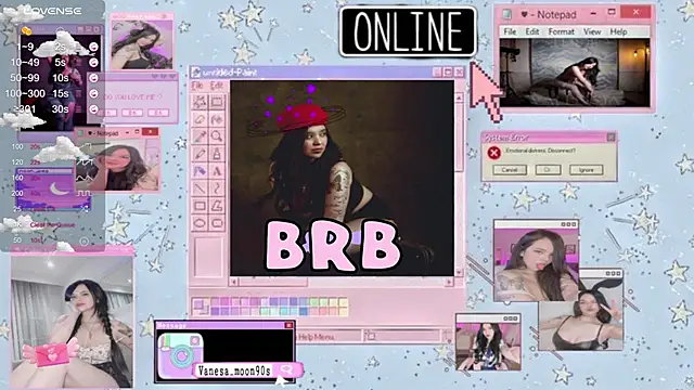 vanesa moon   online show from March 19, 2025, 11:14 pm