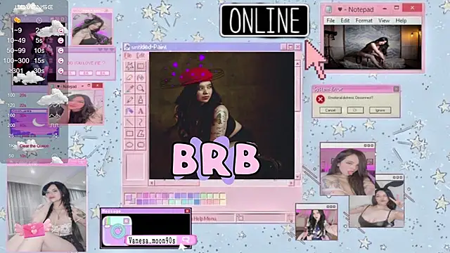 vanesa moon   online show from February 18, 2025, 11:30 pm