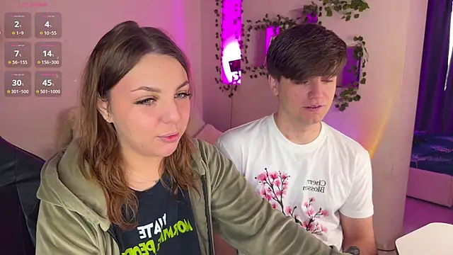 Snapshot of RobertAndLinela chatting on January 12, 2026, 8:54 am RobertAndLinela online show from January 12, 2026, 8:54 am