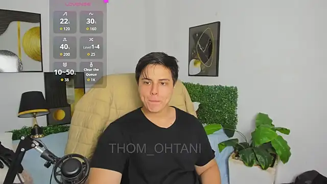 Snapshot of Thom_Ohtani chatting on March 20, 2026, 12:22 am Thom Ohtani online show from March 20, 2026, 12:22 am