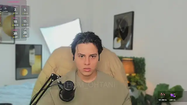 Snapshot of Thom_Ohtani chatting on April 14, 2026, 12:48 am Thom Ohtani online show from April 14, 2026, 12:48 am