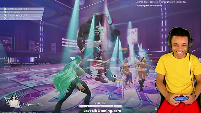 lovemirgaming online show from February 26, 2026, 8:42 pm