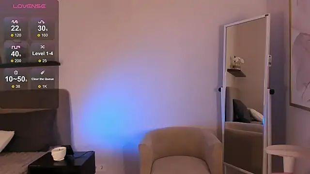 blue nymph1 online show from October 14, 2025, 10:05 am