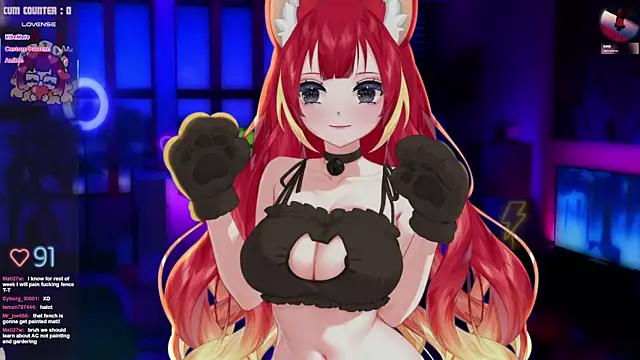 Snapshot of LewdKira_VT chatting on May 27, 2026, 4:36 pm LewdKira VT online show from May 27, 2026, 4:36 pm