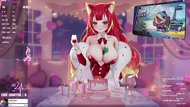 Snapshot of LewdKira_VT chatting on February 15, 2026, 7:02 pm LewdKira VT online show from February 15, 2026, 7:02 pm