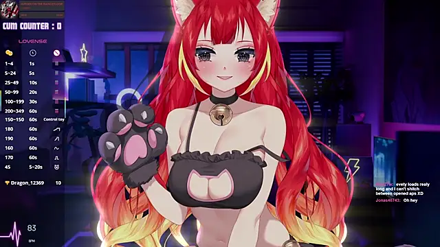 Snapshot of LewdKira_VT chatting on January 10, 2026, 6:25 pm LewdKira VT online show from January 10, 2026, 6:25 pm