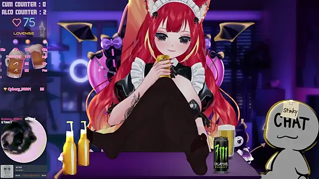 Snapshot of LewdKira_VT chatting on April 18, 2026, 7:07 pm LewdKira VT online show from April 18, 2026, 7:07 pm