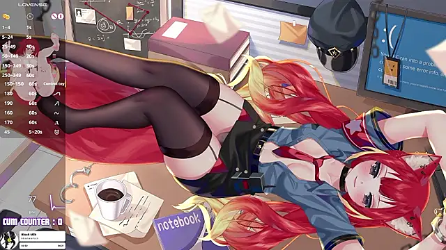 Snapshot of LewdKira_VT chatting on February 23, 2026, 6:30 pm LewdKira VT online show from February 23, 2026, 6:30 pm