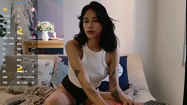 Snapshot of GerberaBlooms77 chatting on February 21, 2025, 10:15 pm GerberaBlooms77 online show from February 21, 2025, 10:15 pm