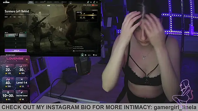 Gamergirl-Linela online show from September 29, 2025, 1:56 am