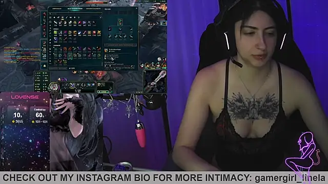 Gamergirl-Linela online show from January 5, 2026, 5:38 pm