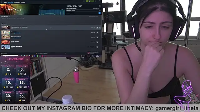 Gamergirl-Linela online show from September 23, 2025, 2:46 pm