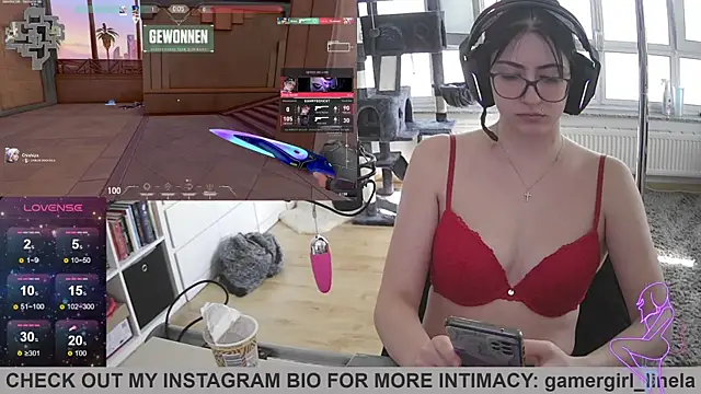 Gamergirl-Linela online show from September 29, 2025, 2:01 pm