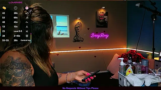 bossyroxy84 online show from February 26, 2026, 12:10 am