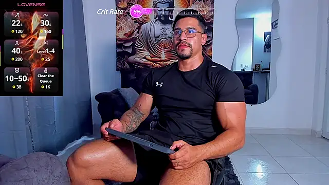 Snapshot of Valentino_Dosantos_ chatting on March 19, 2025, 9:27 pm Valentino Dosantos online show from March 19, 2025, 9:27 pm