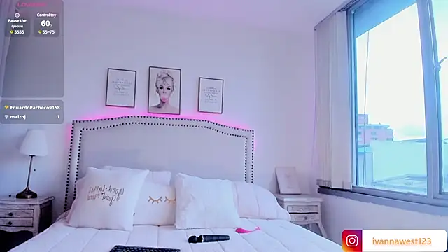 Ivanna West online show from March 20, 2025, 6:09 pm