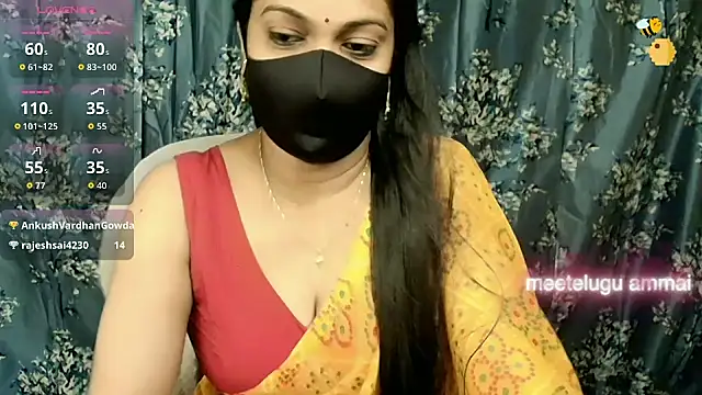 Snapshot of nehanya_telugu chatting on February 7, 2026, 7:00 pm nehanya telugu online show from February 7, 2026, 7:00 pm