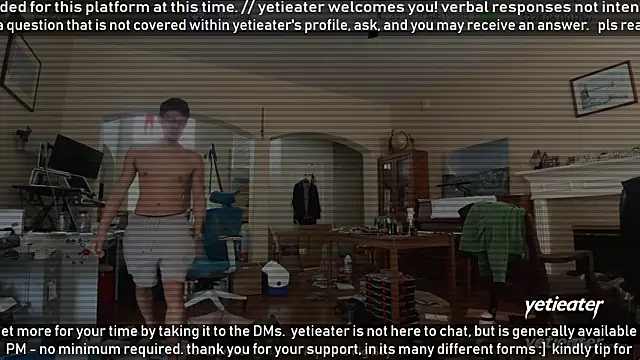 Snapshot of yetieater chatting on March 31, 2026, 7:27 pm yetieater online show from March 31, 2026, 7:27 pm