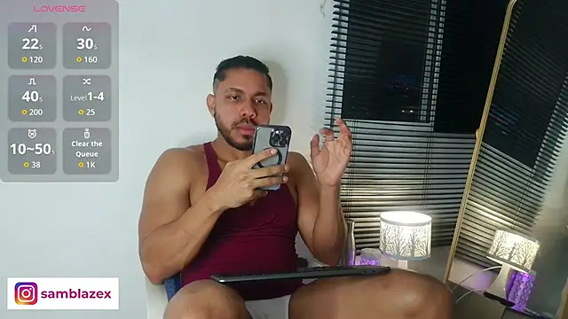 samblazex online show from October 6, 2025, 2:02 am