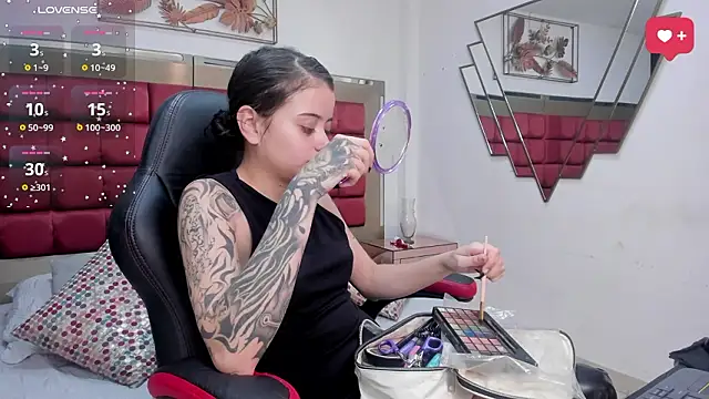 SaskiaGrendel online show from March 22, 2026, 12:03 am