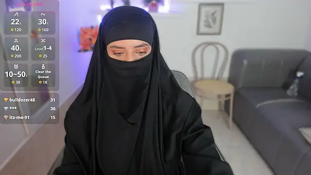 Snapshot of salma_arabicc chatting on December 2, 2025, 6:37 am salma arabicc online show from December 2, 2025, 6:37 am