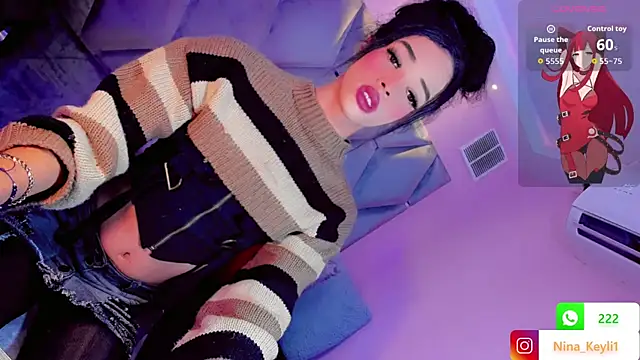 Nina Keyli online show from September 22, 2025, 7:53 pm