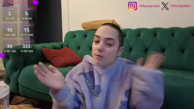 OllympeKaii online show from November 28, 2025, 7:19 am