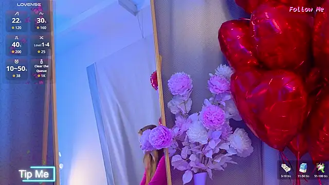 Snapshot of AmeliRoyse chatting on February 10, 2026, 5:23 pm AmeliRoyse online show from February 10, 2026, 5:23 pm