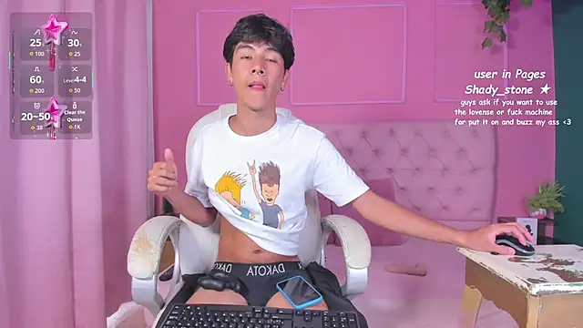 SHADY STONE online show from November 22, 2025, 9:35 pm