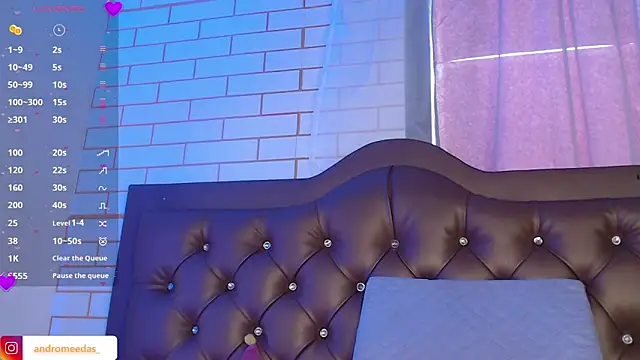 Snapshot of ANDROMEEDA chatting on February 27, 2026, 9:47 pm ANDROMEEDA online show from February 27, 2026, 9:47 pm