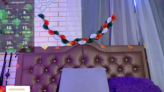 Snapshot of ANDROMEEDA chatting on March 12, 2026, 3:01 am ANDROMEEDA online show from March 12, 2026, 3:01 am