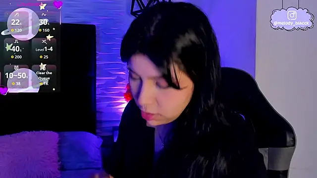 Snapshot of Melody_Black_ chatting on January 13, 2026, 8:35 pm Melody Black online show from January 13, 2026, 8:35 pm