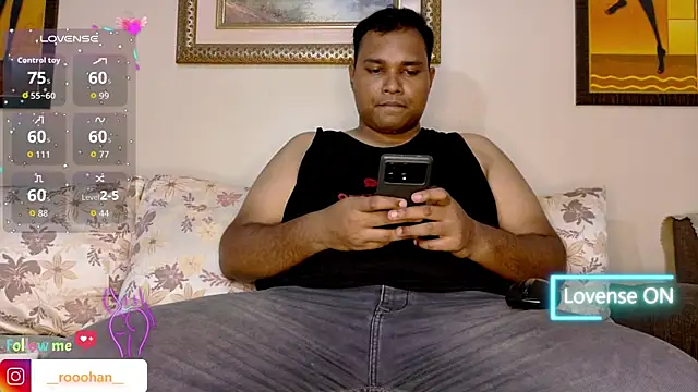 Naughty Rohan  online show from May 15, 2026, 6:44 am