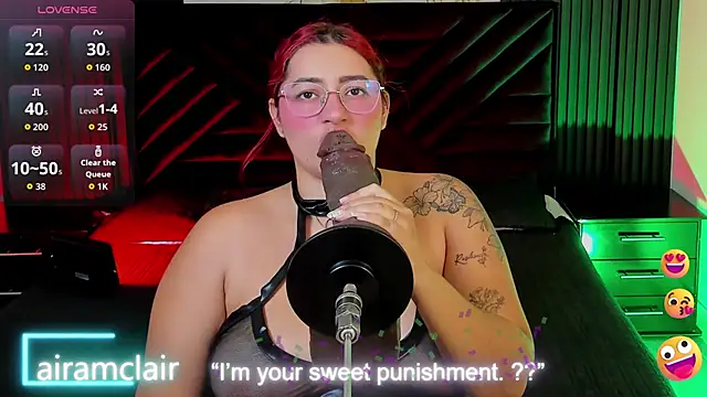 Snapshot of airamclair chatting on November 17, 2025, 8:13 pm airamclair online show from November 17, 2025, 8:13 pm