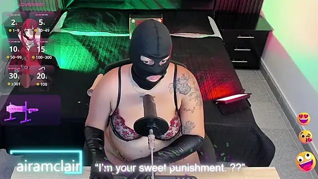 Snapshot of airamclair chatting on November 19, 2025, 8:09 pm airamclair online show from November 19, 2025, 8:09 pm