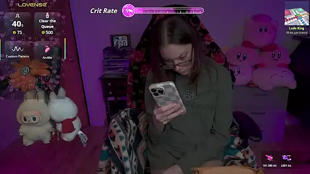 SpaceCowWhore online show from May 2, 2026, 12:49 am
