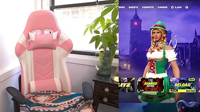 SpaceCowWhore online show from October 10, 2025, 4:41 pm