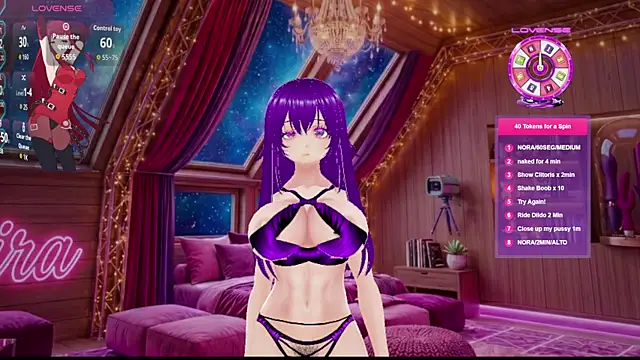 AkiraVixent online show from July 13, 2026, 2:49 pm