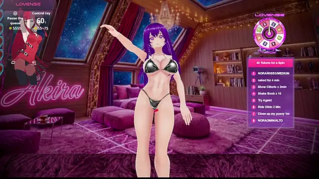 AkiraVixent online show from June 12, 2026, 1:20 pm