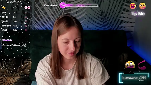 ChristyCrayme online show from May 14, 2026, 9:56 pm