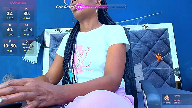 ebony  jheim online show from October 23, 2025, 12:04 pm