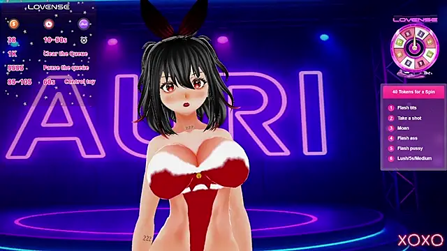 Auri Hikaru online show from December 3, 2025, 7:13 pm