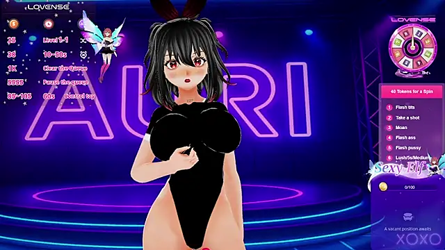Auri Hikaru online show from April 1, 2026, 4:26 pm