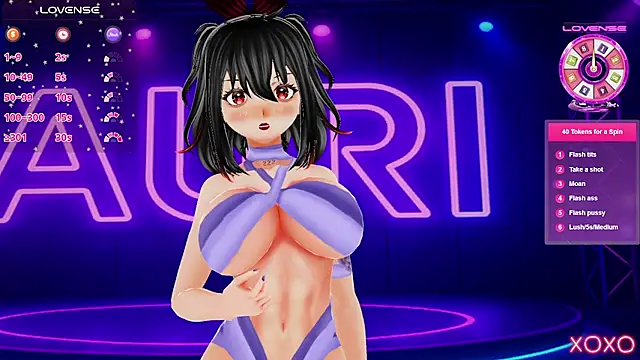 Snapshot of Auri_Hikaru chatting on October 1, 2025, 4:33 pm Auri Hikaru online show from October 1, 2025, 4:33 pm
