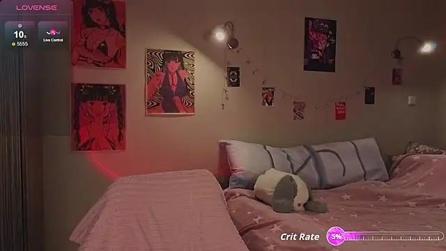 CrystalBlaze  online show from October 4, 2025, 8:10 pm